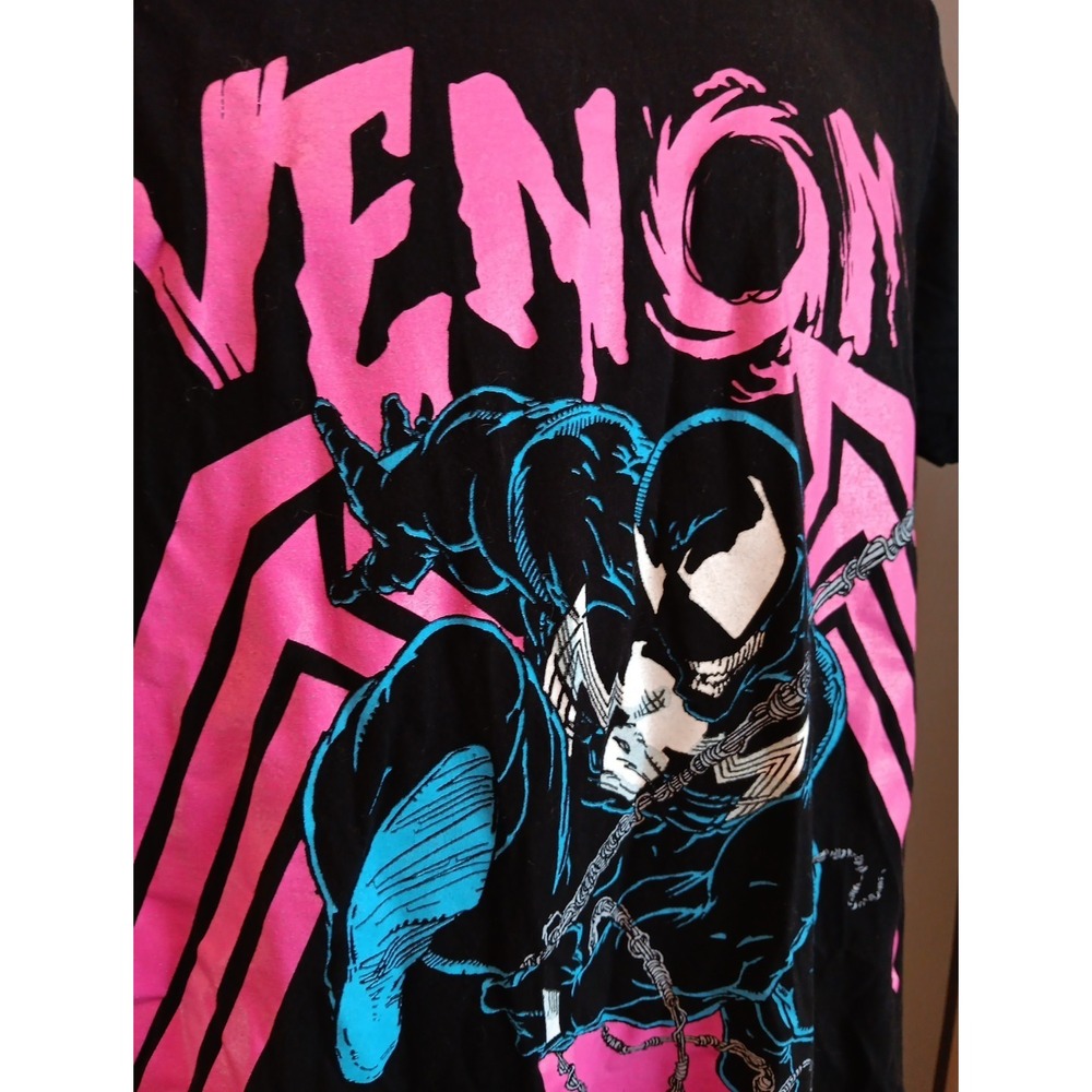Spider-Man VENOM T shirt Large Y2k SPIDERMAN L - Picture 4 of 4